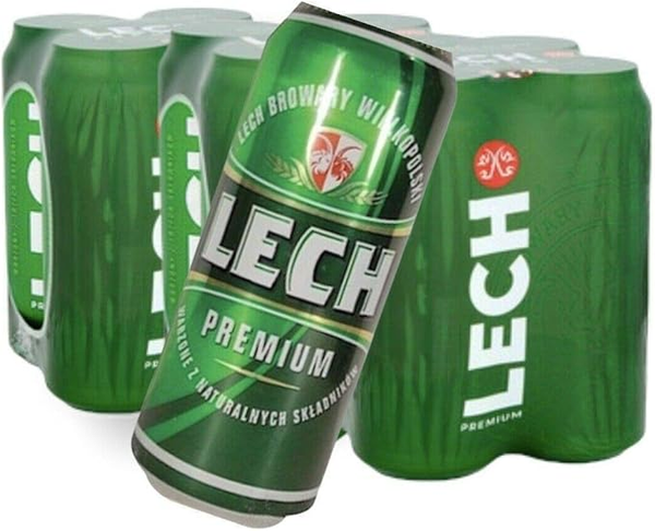 Lech Premium Bier 6-Pack 6x 500ml - Pools Premium Lager | Nachtwinkel Brabant