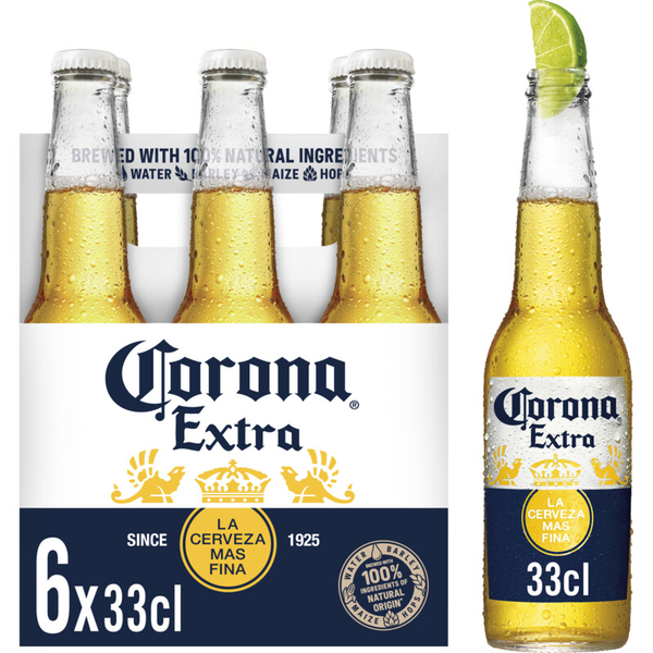 Corona Extra Bier 6-Pack 6x 330ml - Mexicaans Premium Lager | Nachtwinkel Brabant