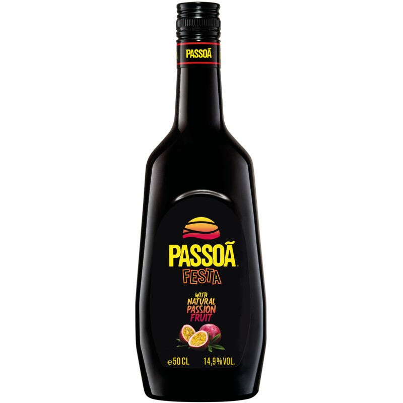 Passoã Festa Passion Fruit 500ml - Premium Passievrucht Likeur | Nachtwinkel Brabant