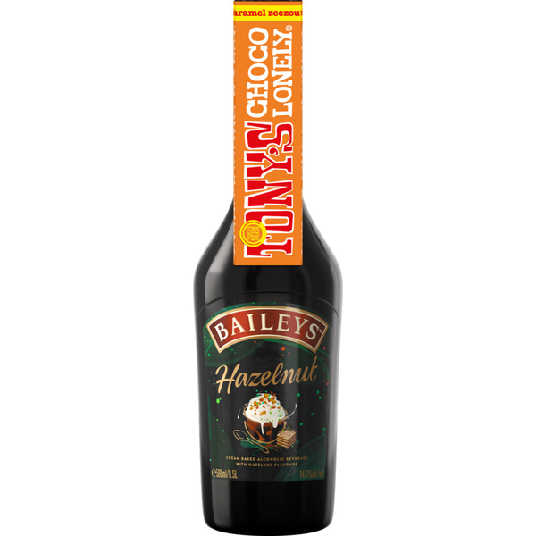 Baileys Hazelnut 700ml - Irish Cream Likeur met Hazelnoot | Nachtwinkel Brabant